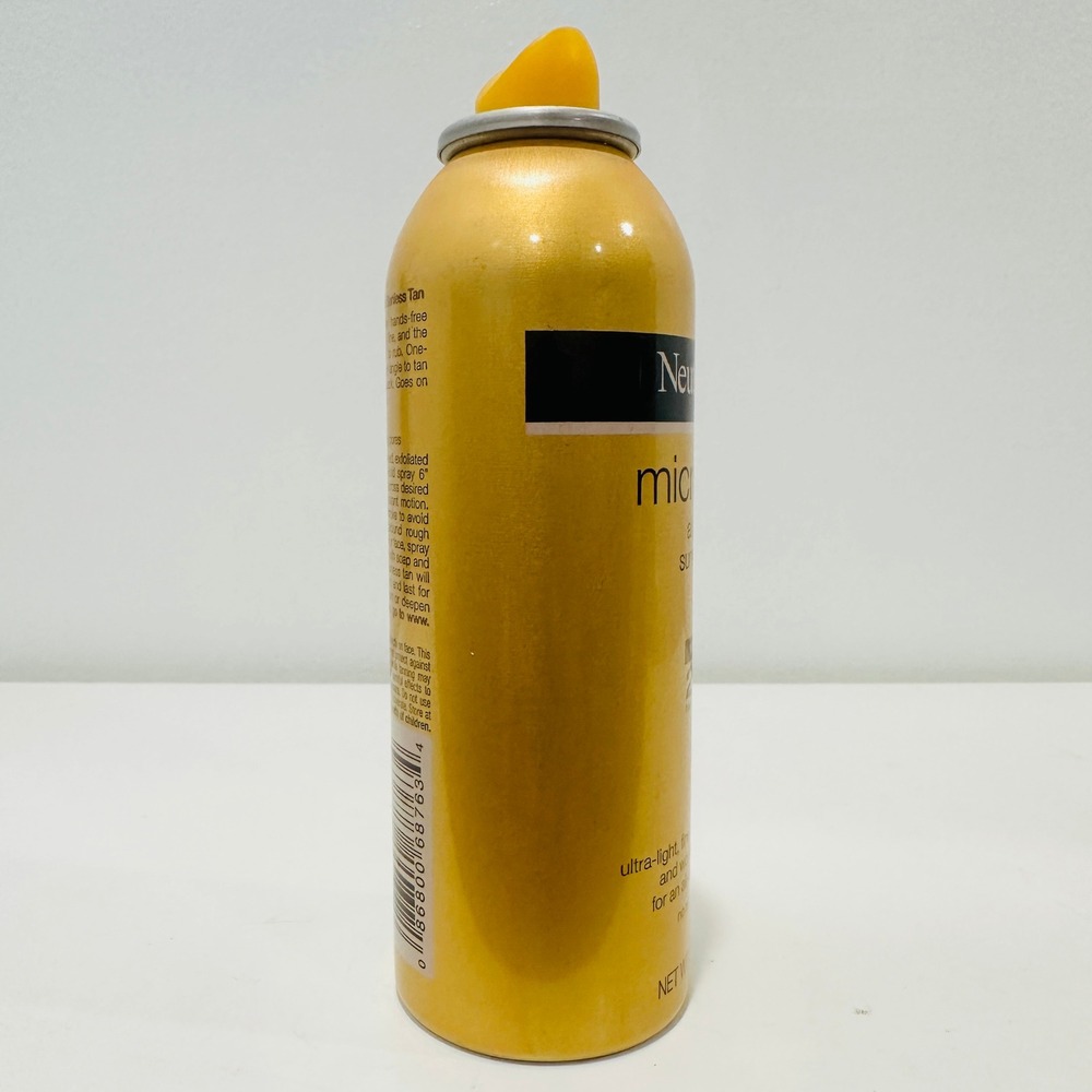 Neutrogena Micro-Mist Airbrush Sunless Tan Spray Medium 5.3 oz Mist Missing Top